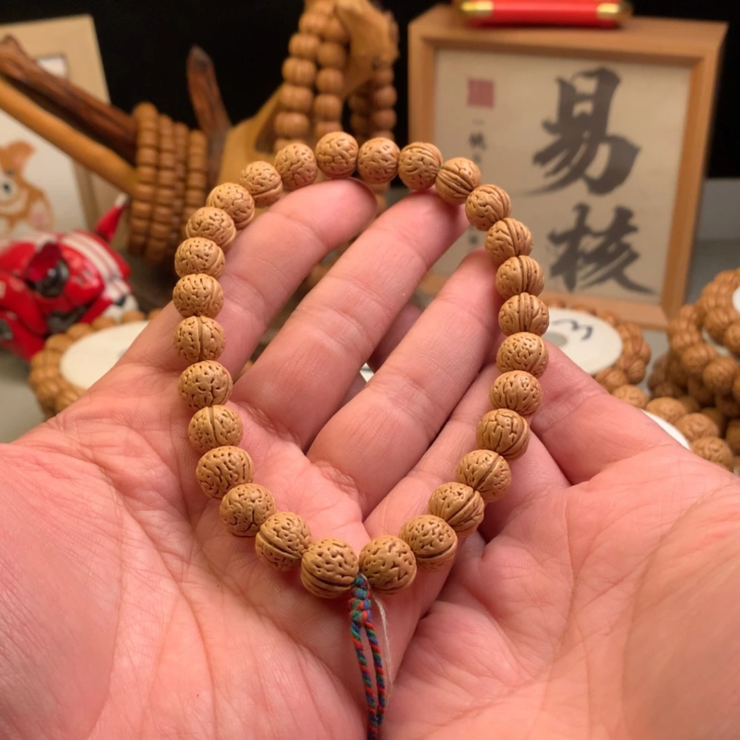 桃核手串【繁花】1.2小桃核手持