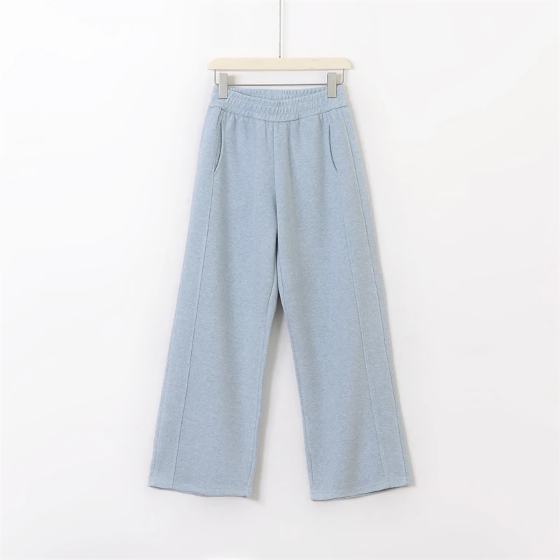 NXY-「直筒宽松」2025早春新款休闲百搭韩系洋气休闲裤E-25208