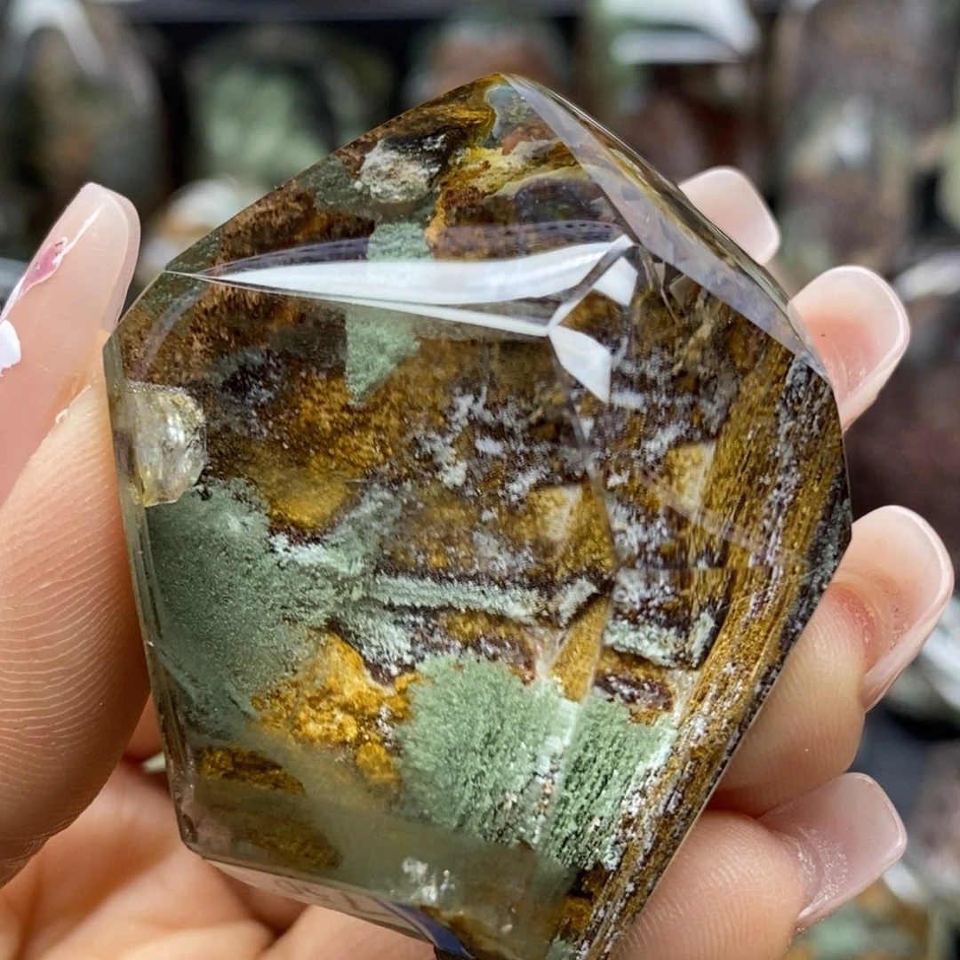 水晶未镶嵌珠宝半成品