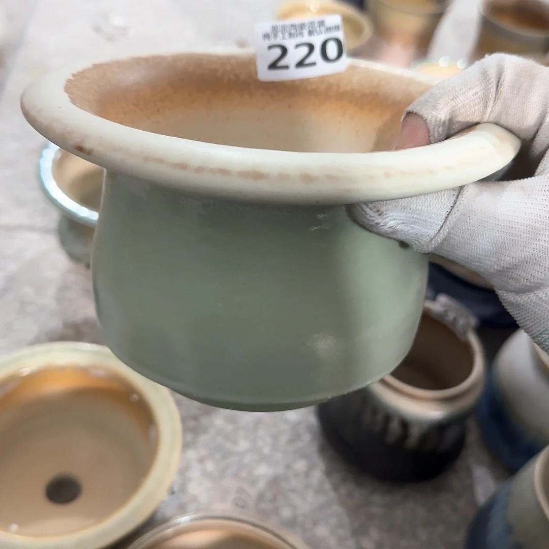 瓷片默认次品景德镇手工花盆