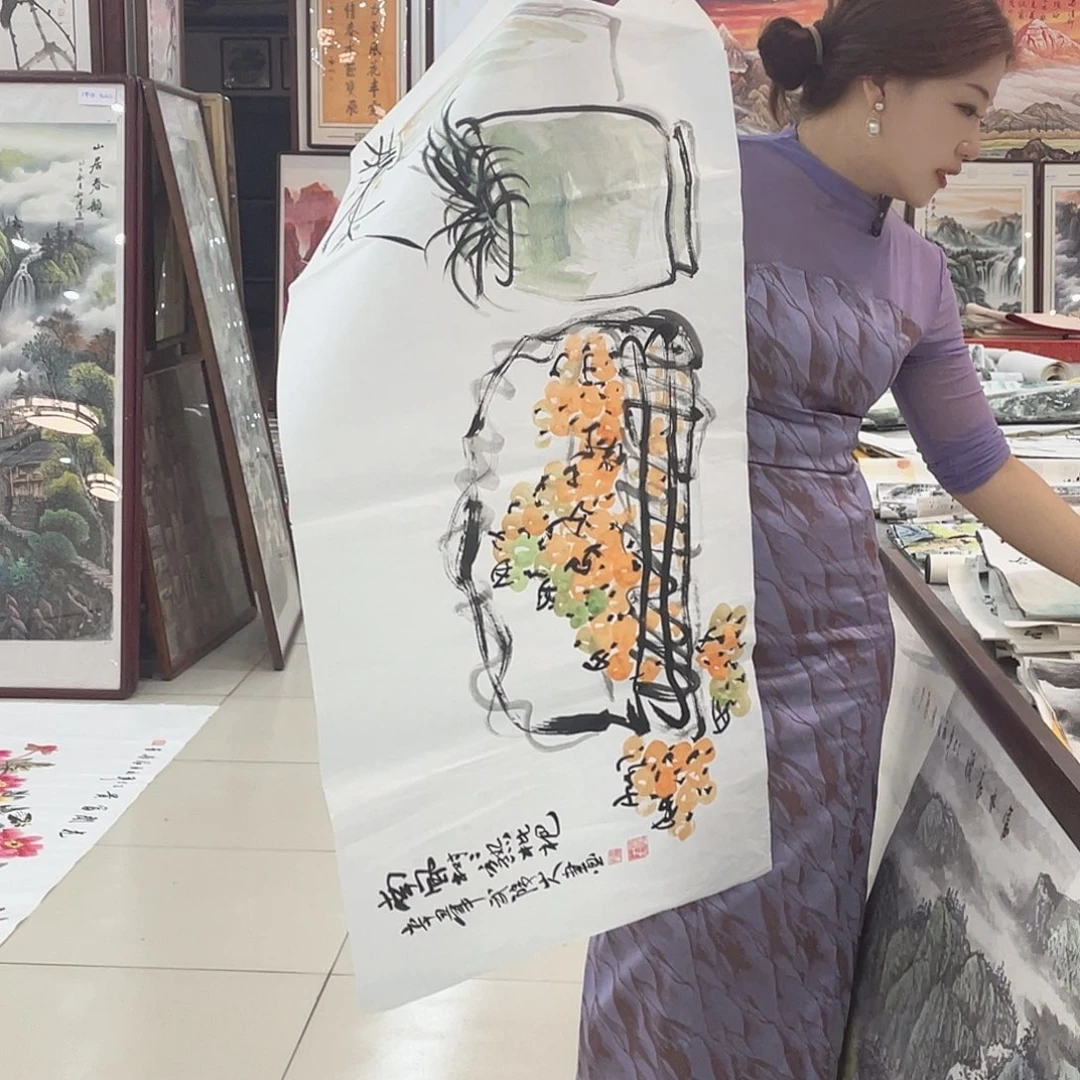 国画纯手绘国画系画