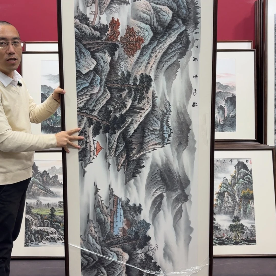 国画手绘作品210/80