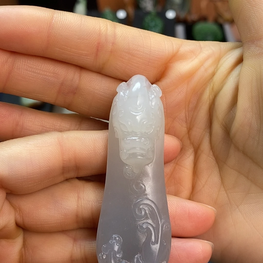 和田玉未镶嵌吊坠(不含链)