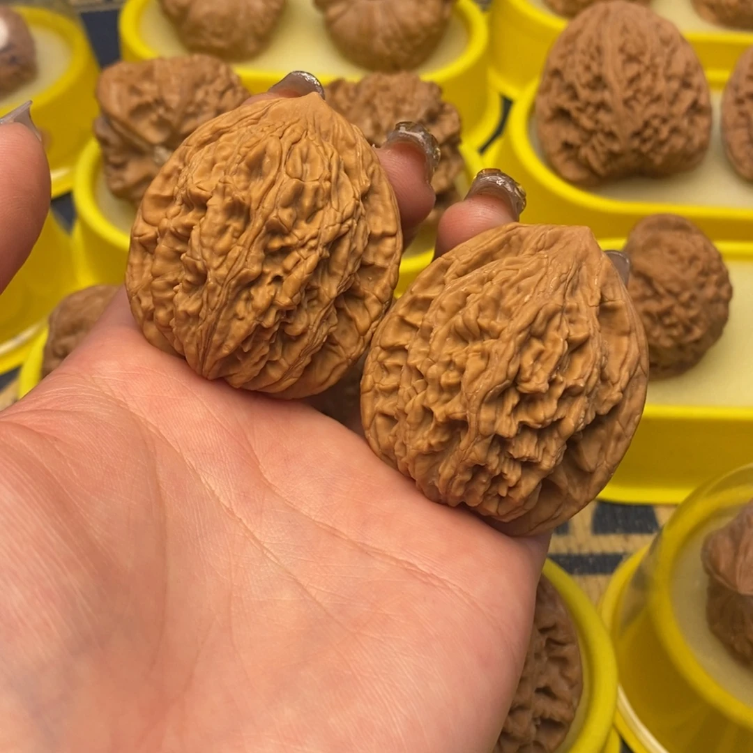 文玩核桃把件40福利虎头