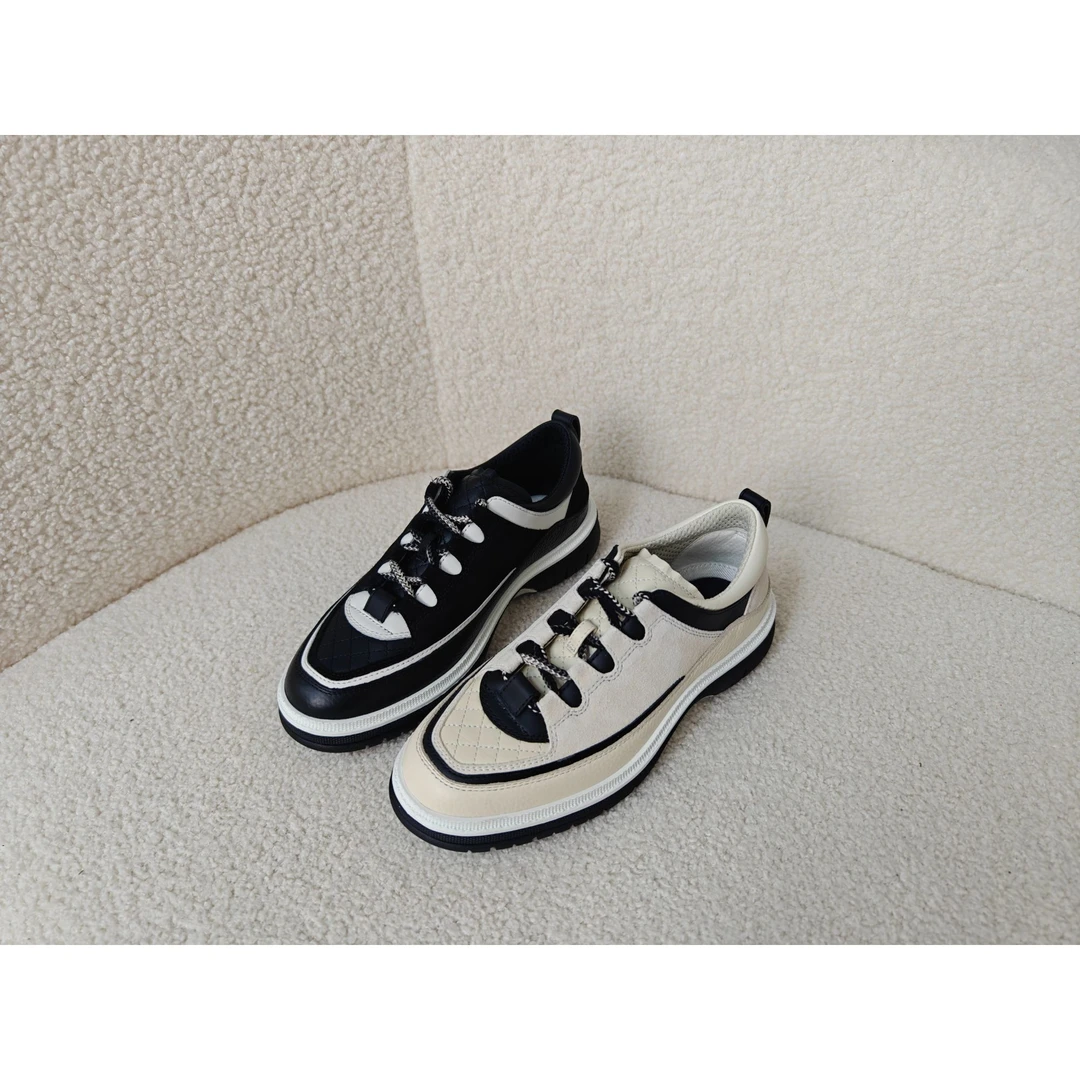 老王甄选 潮流简约休闲运动风女士低帮休闲鞋