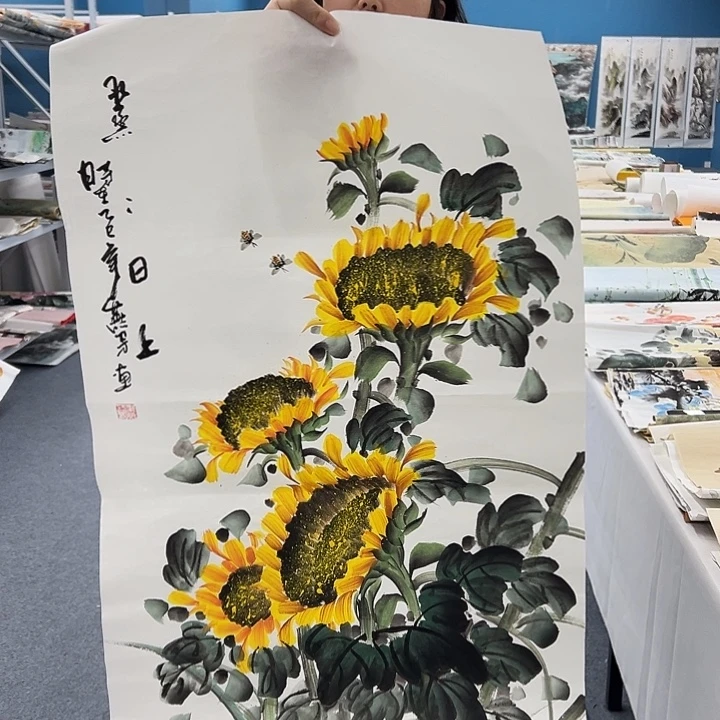 国画纯手绘作品图