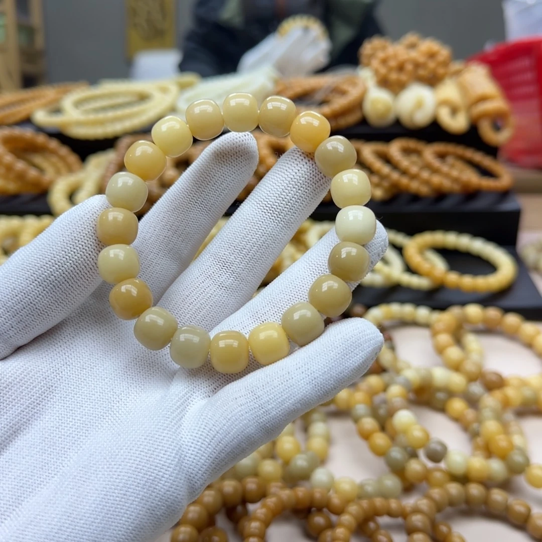 菩提根/象牙果手串11.12 5年 鬼工