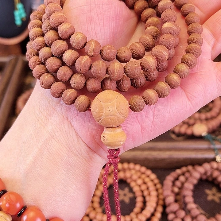 吊坠桃核阿**贝酸枣核脖挂