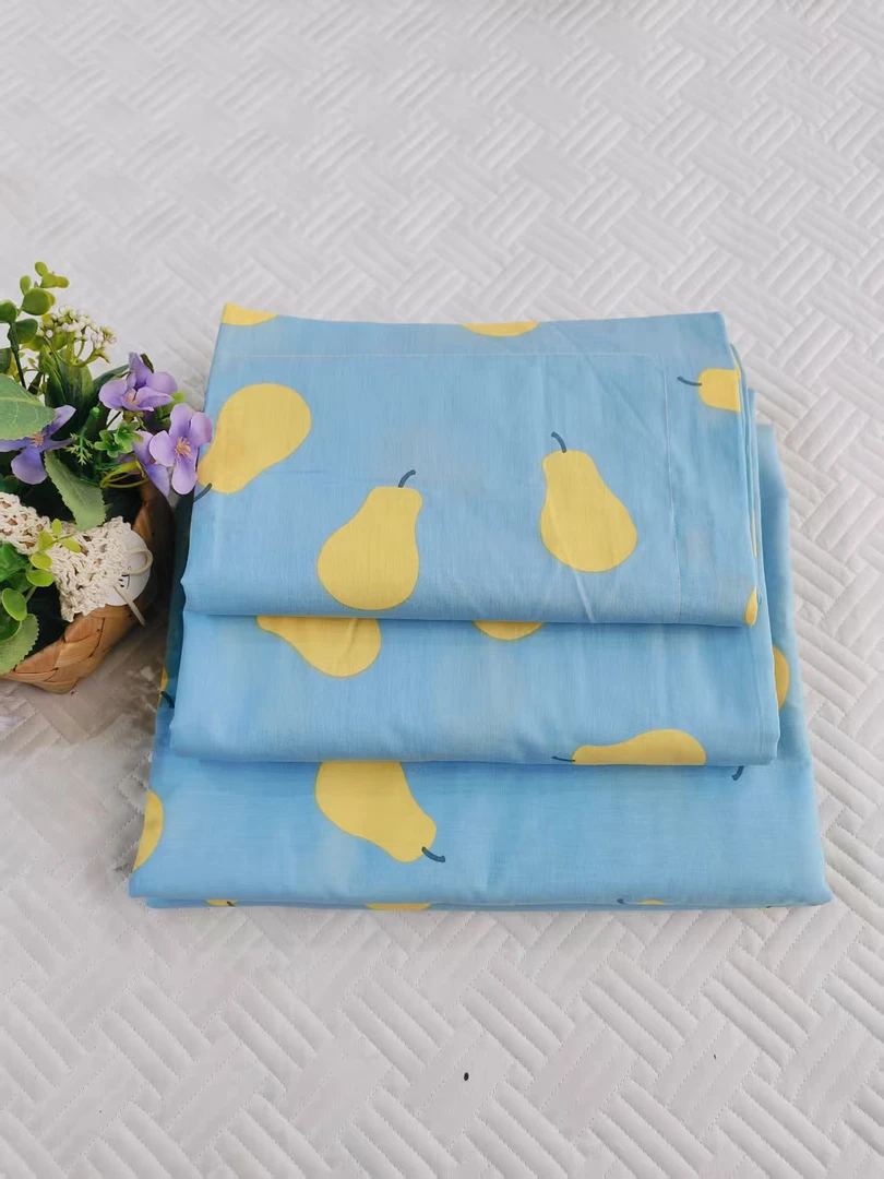 A类水沐优棉印花四件套标准200*230微瑕～809（不厚，薄的四季款）