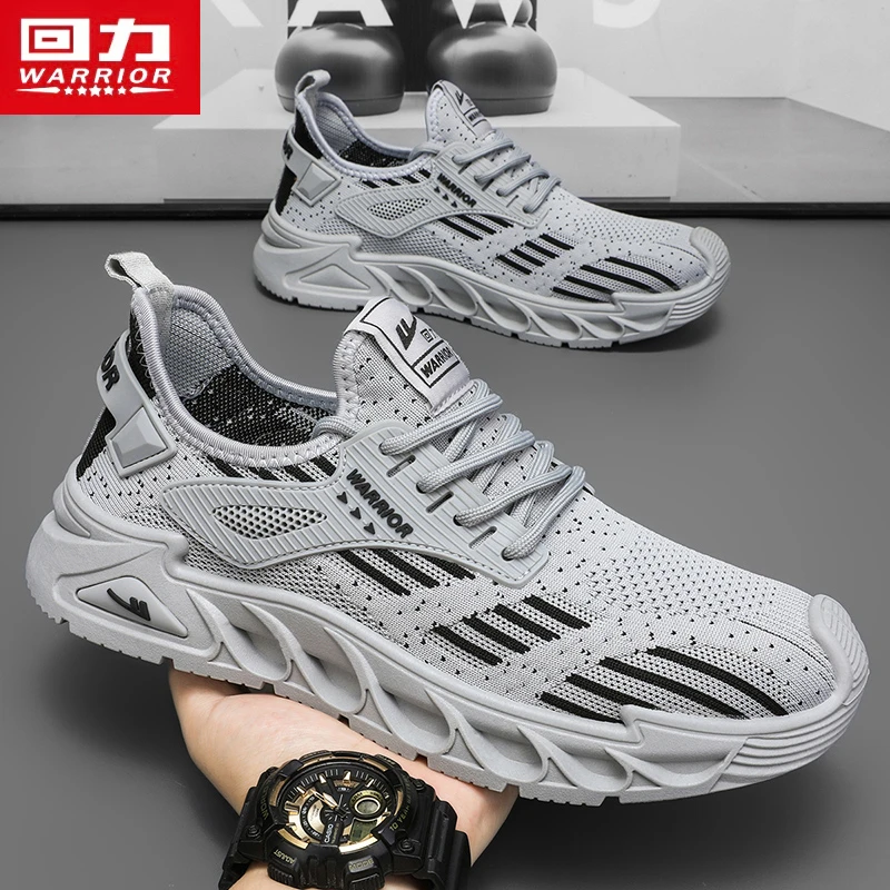 回力男鞋夏季轻薄透气防臭网面鞋男士轻便防滑耐磨软底休闲运动鞋
