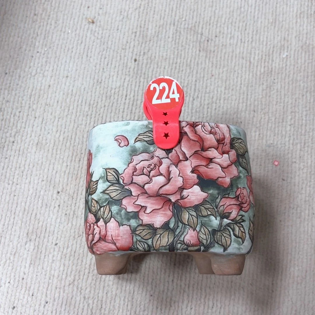小***！紫砂花盆陶瓷多肉花盆精品