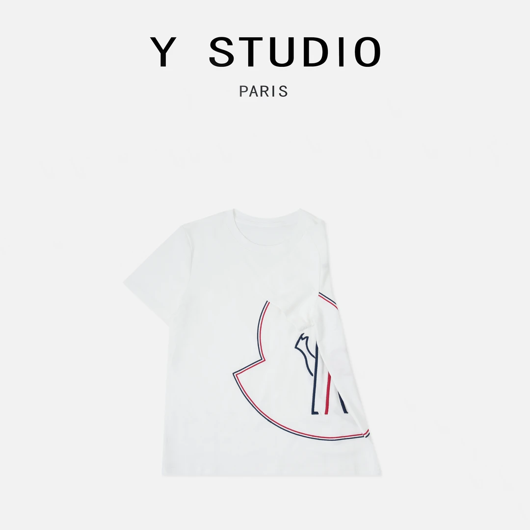 【大妮专属】（晴朗天空）2025气质百搭高街时尚简约圆领短袖T恤