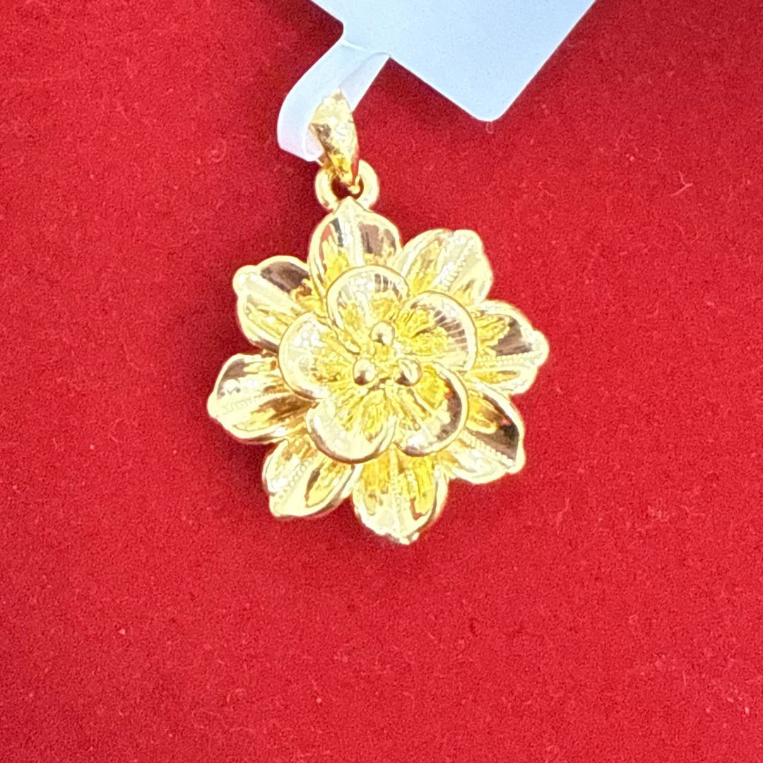 【莹莹专享】足金999  大金花 GP 1.09 纳金添福