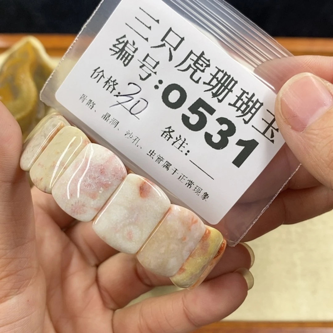 硅化珊瑚（珊瑚玉）1未镶嵌春**月