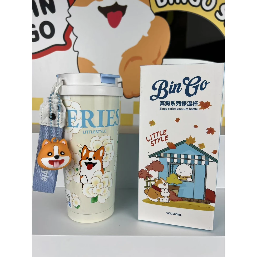 BINGO-A11官方正品可爱ins风316不锈钢迷你便携保温保冷杯560ML