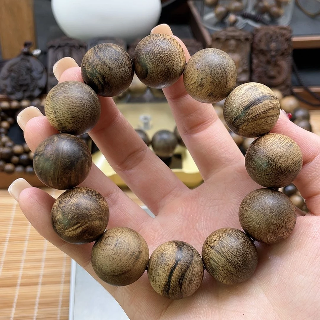 沉香手串用****3芽庄白棋