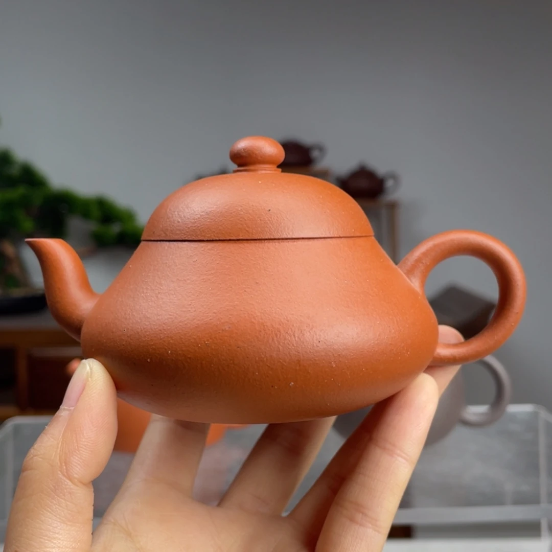 【闪购商品】紫砂茶壶龙*红泥梨容量150cc