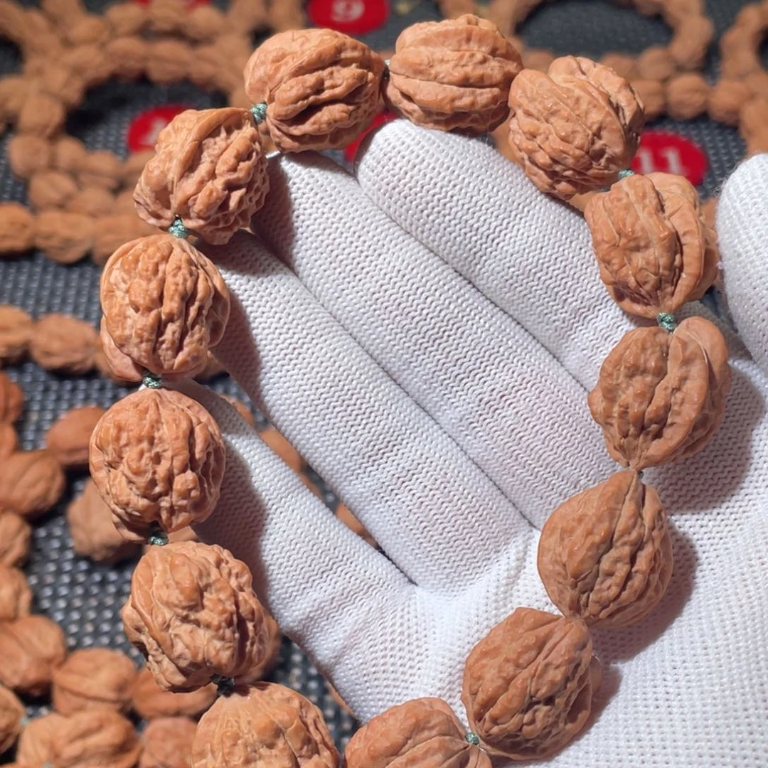 文玩核桃手串嵩山蛤蟆头异形体验款