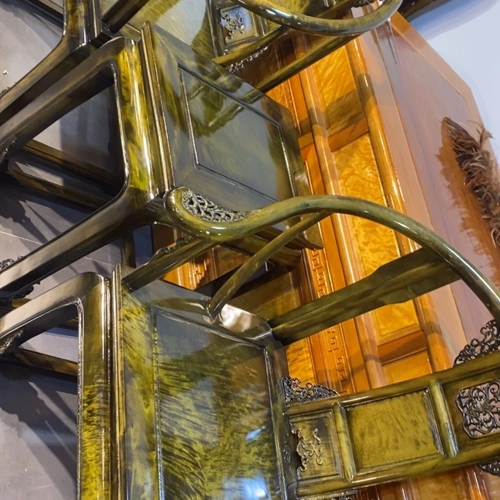 楠木皇宫椅三件套