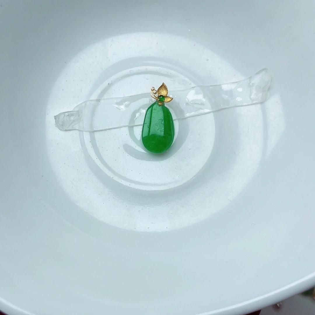 翡翠未镶嵌手链天然缅甸翡翠A货卡14