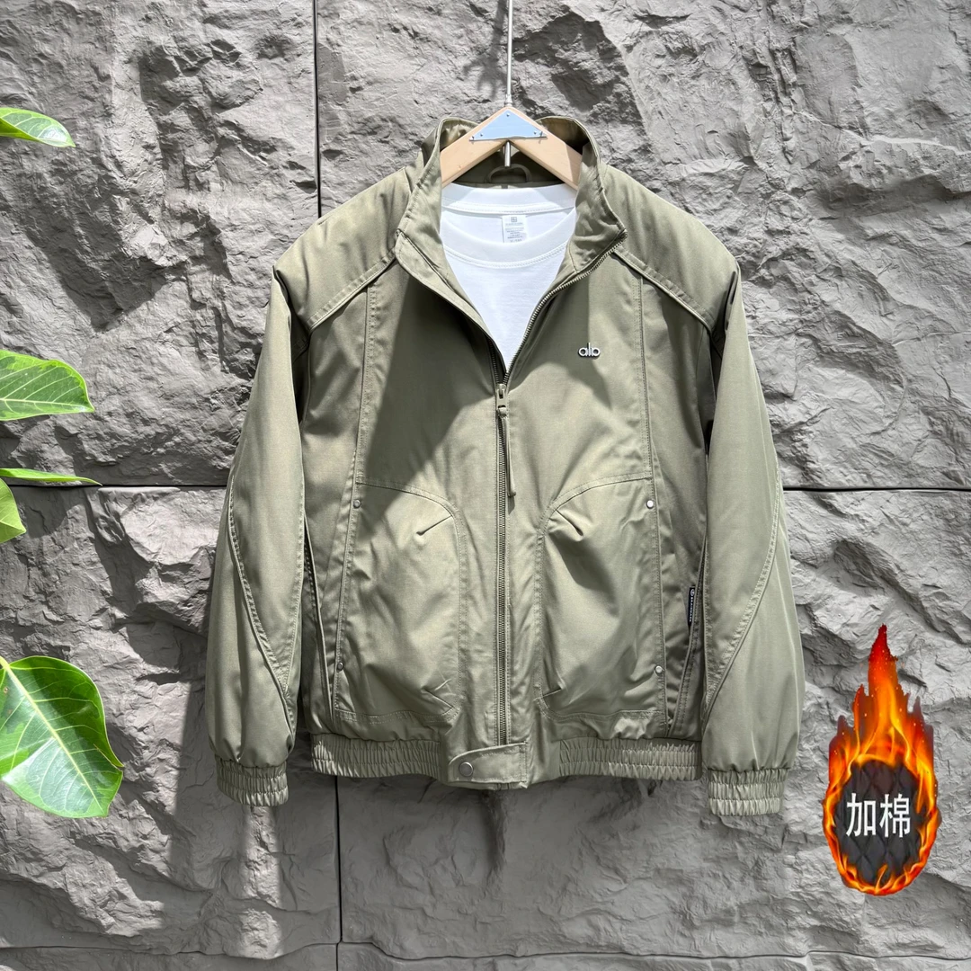 2025秋冬新款时尚休闲加厚夹克二棉外套#8889