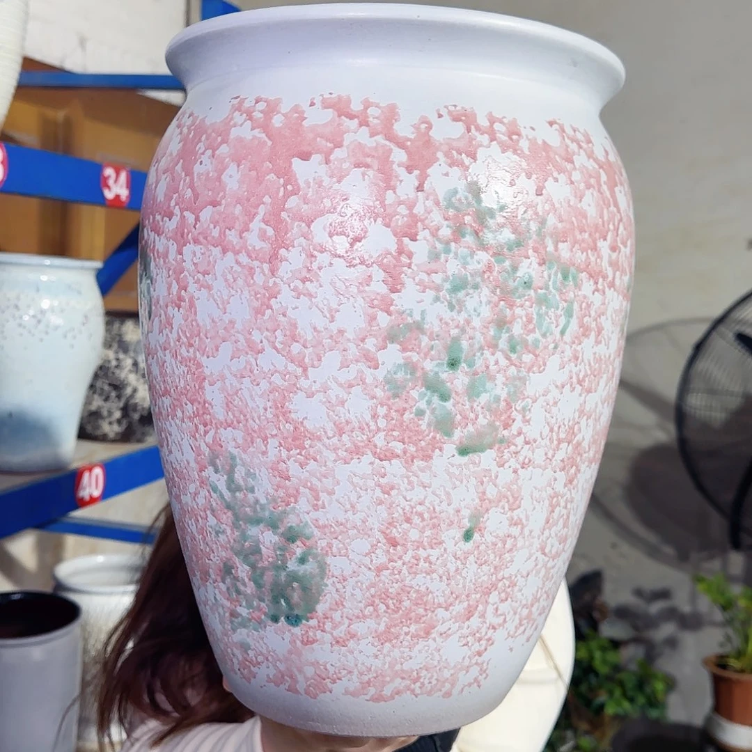 紫砂花盆高35口25