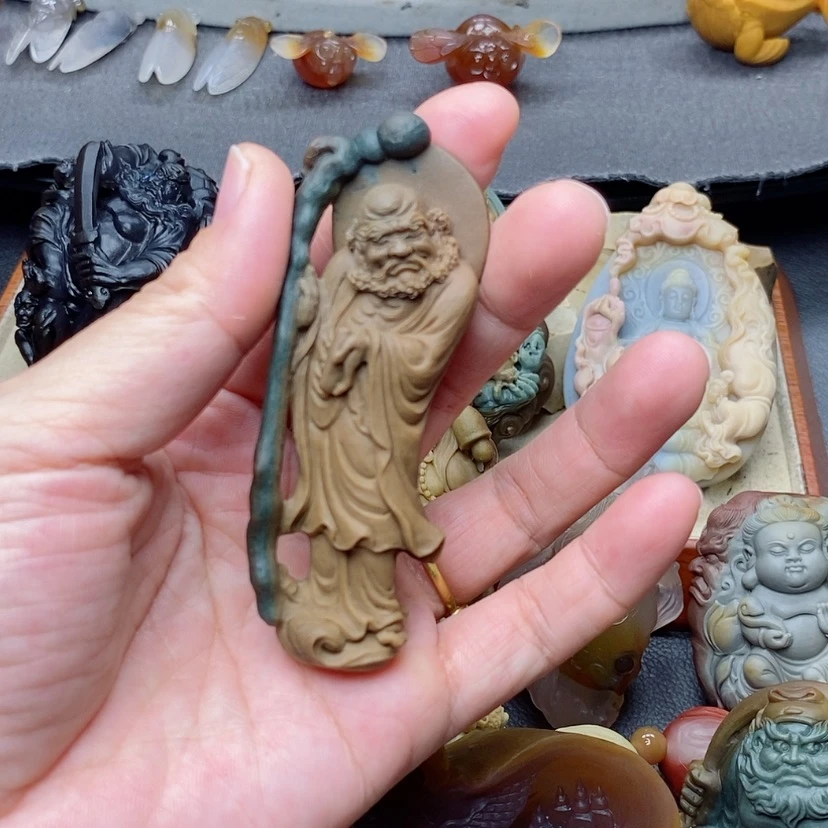 【闪购商品】定制石英质玉吊坠未镶嵌