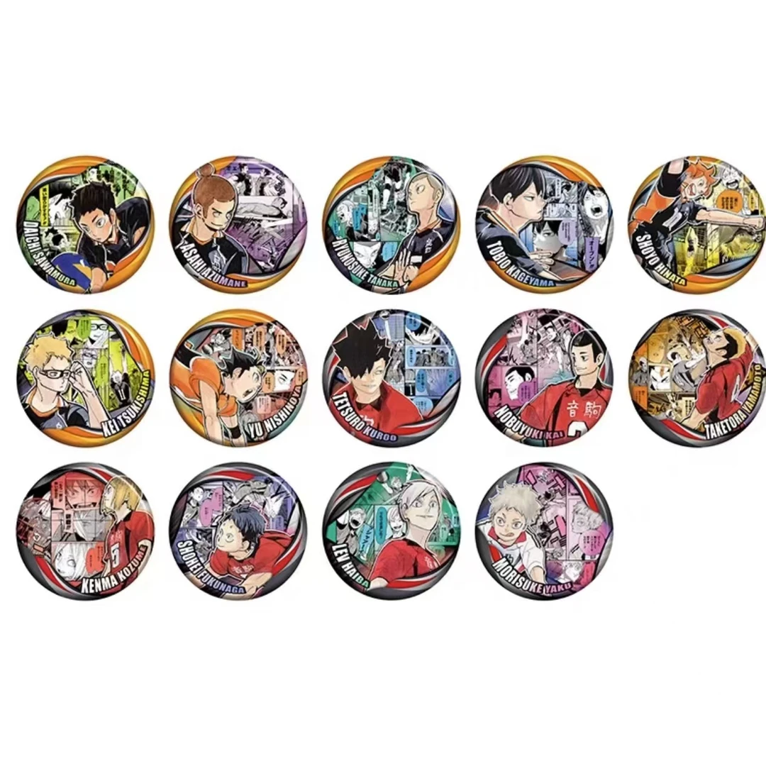 【日谷】排球少年原画回忆三弹系列徽章吧唧 盲盒（默认代拆）