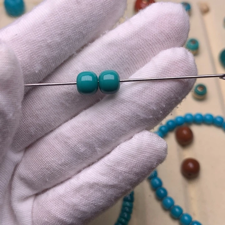 未镶嵌绿松石绿松石老型7.1