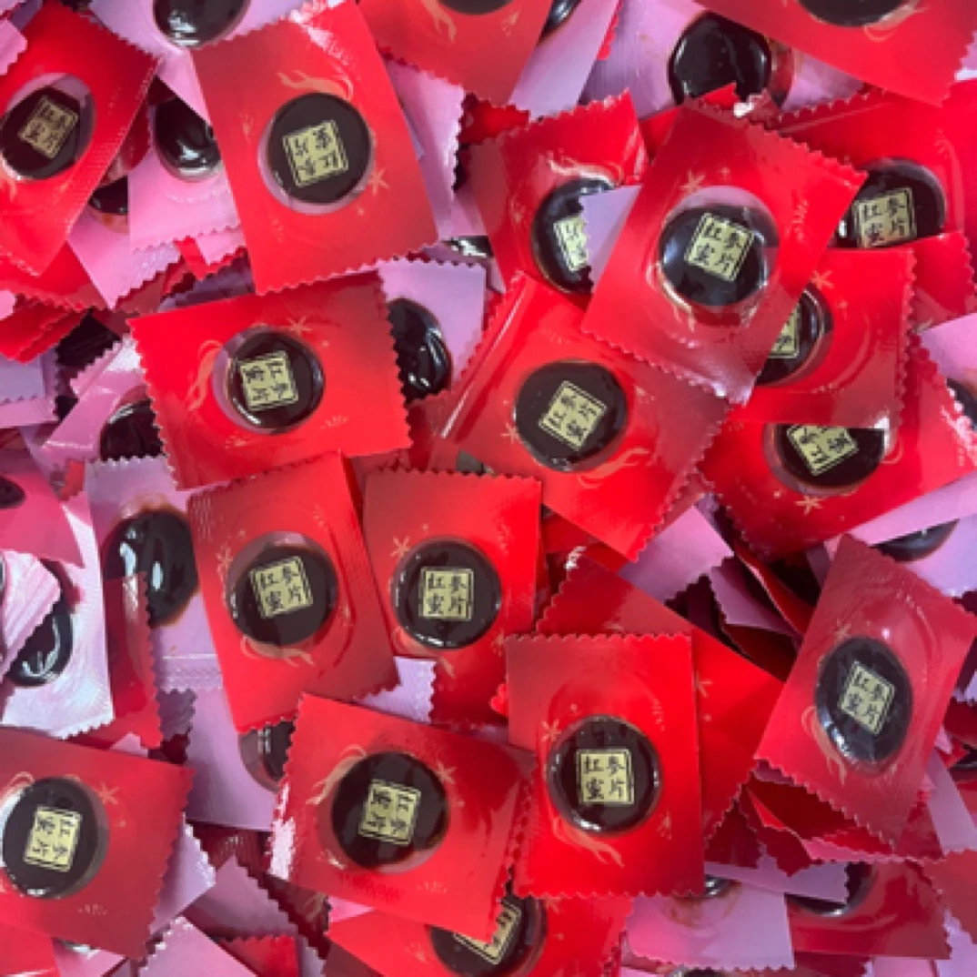 长白山 红参蜜片250g