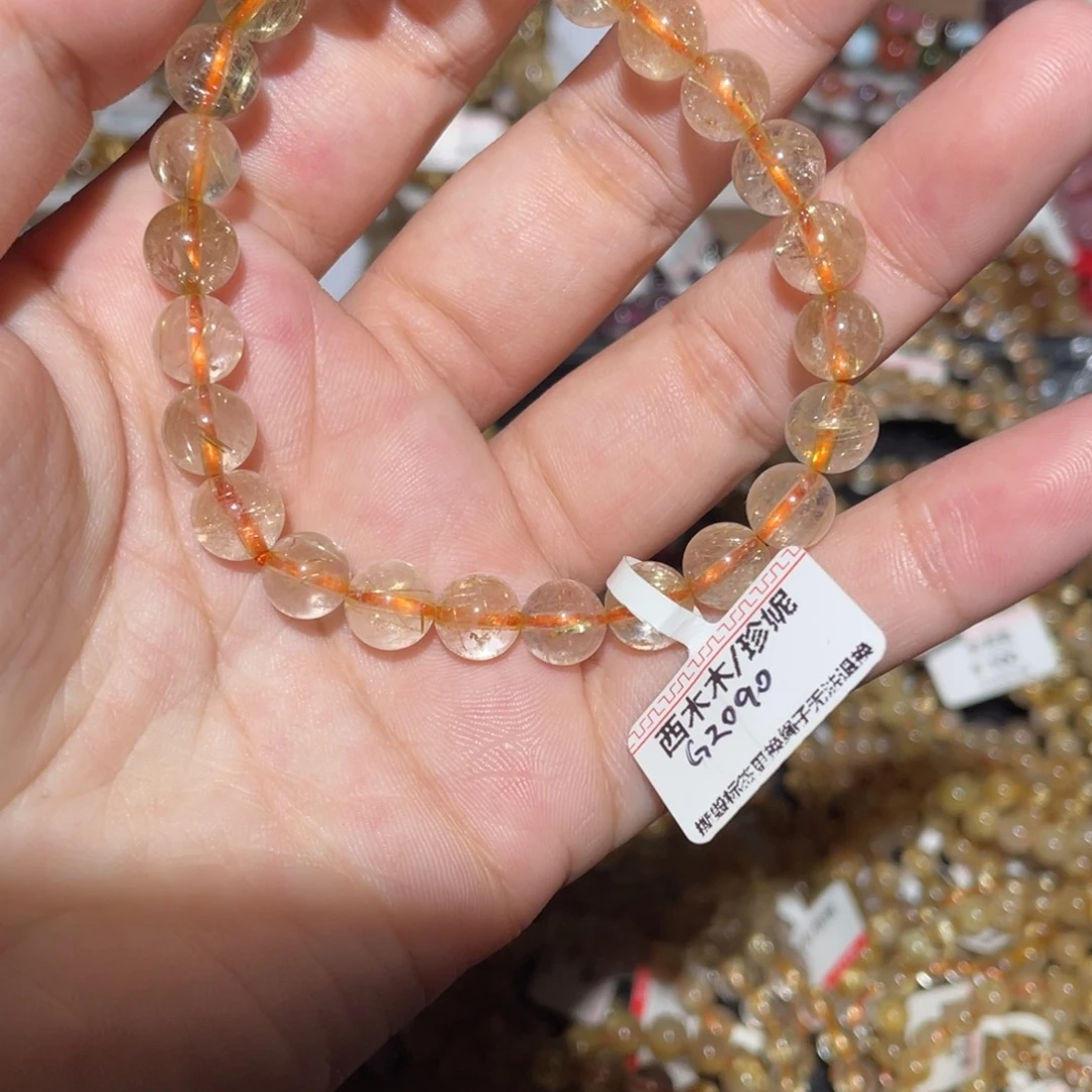 未镶嵌水晶手链手链