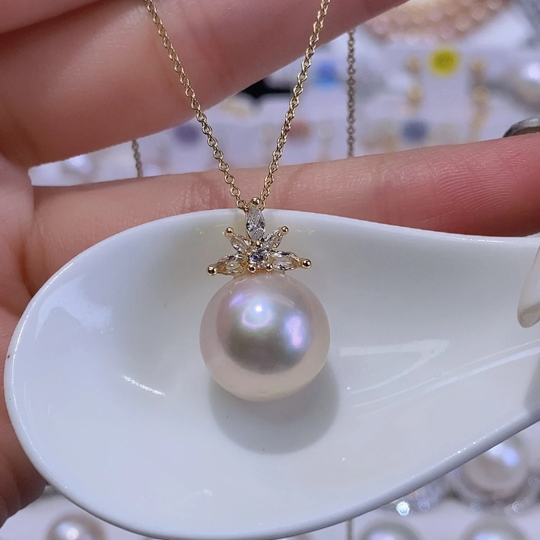 淡水珍珠合金颈饰