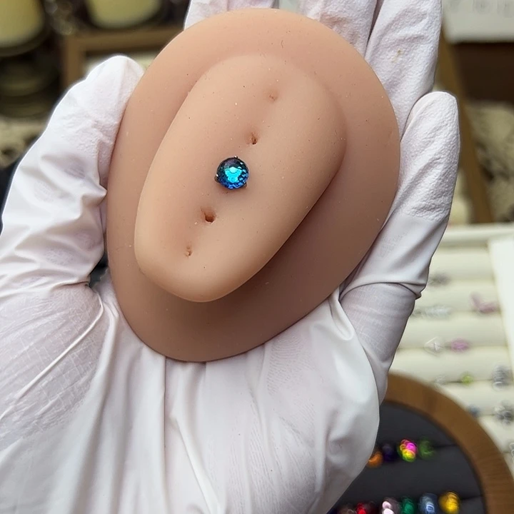 大理石磁石蓝色款式