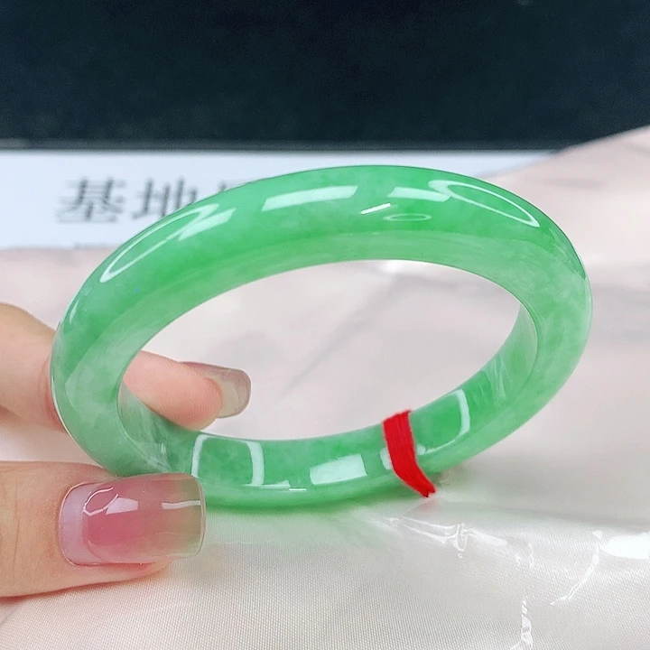 翡翠未镶嵌手镯圈53，14053