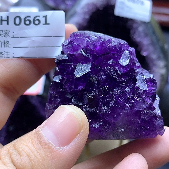 紫晶摆件未镶嵌摆件0661