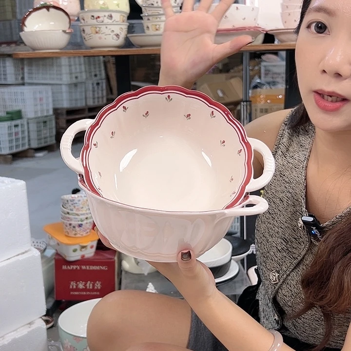 潮州陶瓷微瑕釉下彩