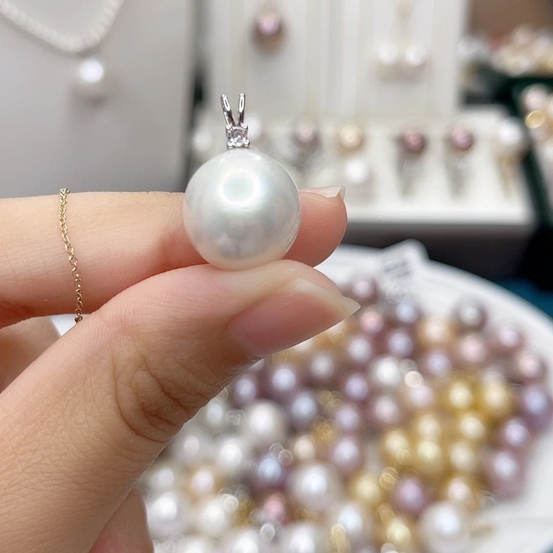 淡水珍珠合金吊坠(赠链)