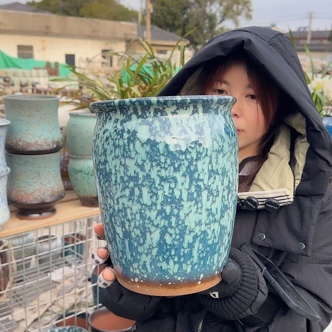 王嫂花盆1231-358高25口20