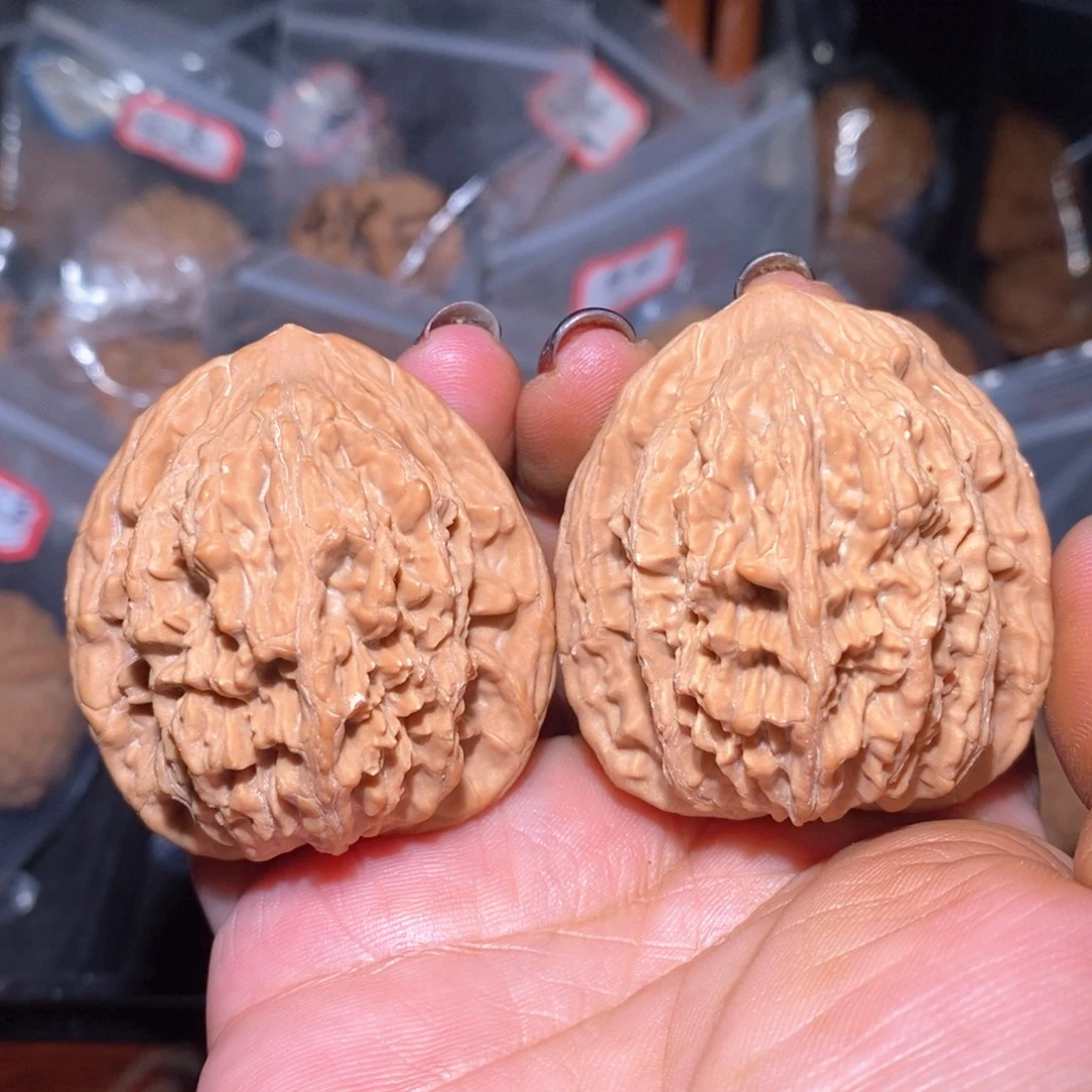 把件文玩核桃虎头