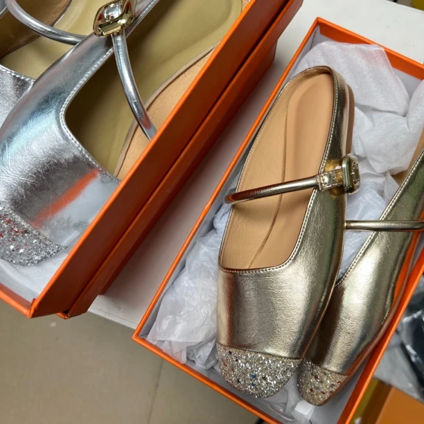 包头拖鞋女鞋平底077