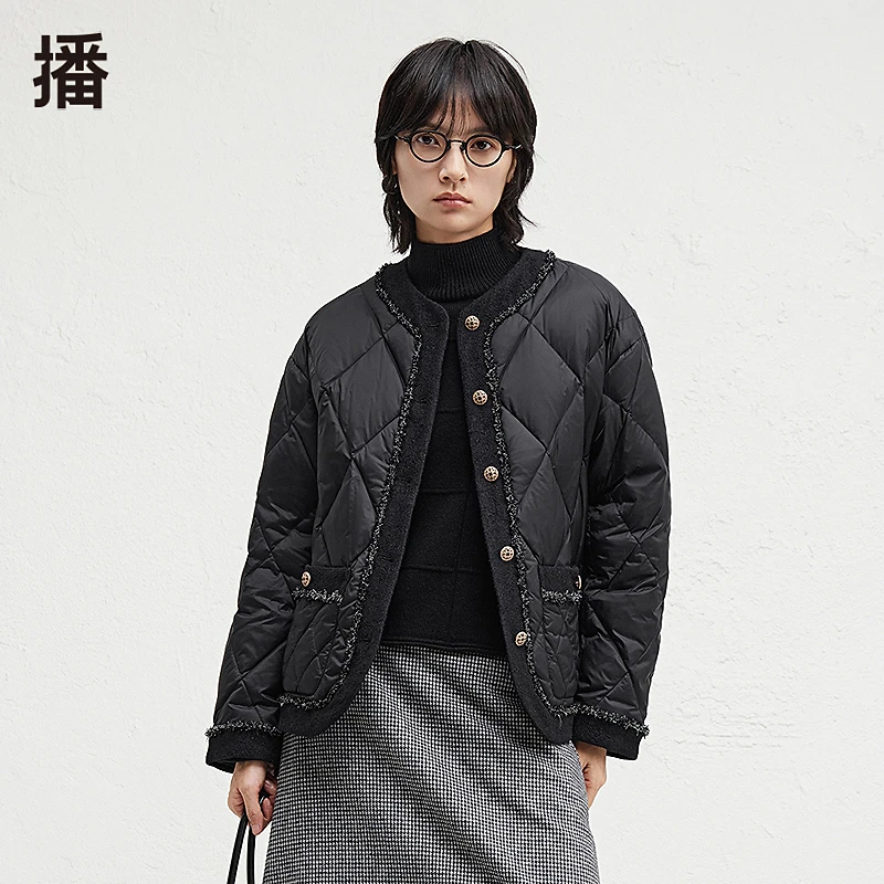 【达人专属】播时尚休闲百搭加绒保暖羽绒服DDR4RD5123