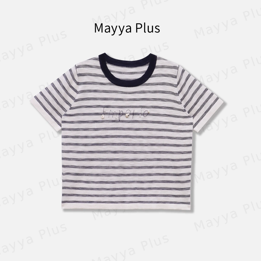 【北岛文艺】轻奢气质欧若风针织上衣32527899