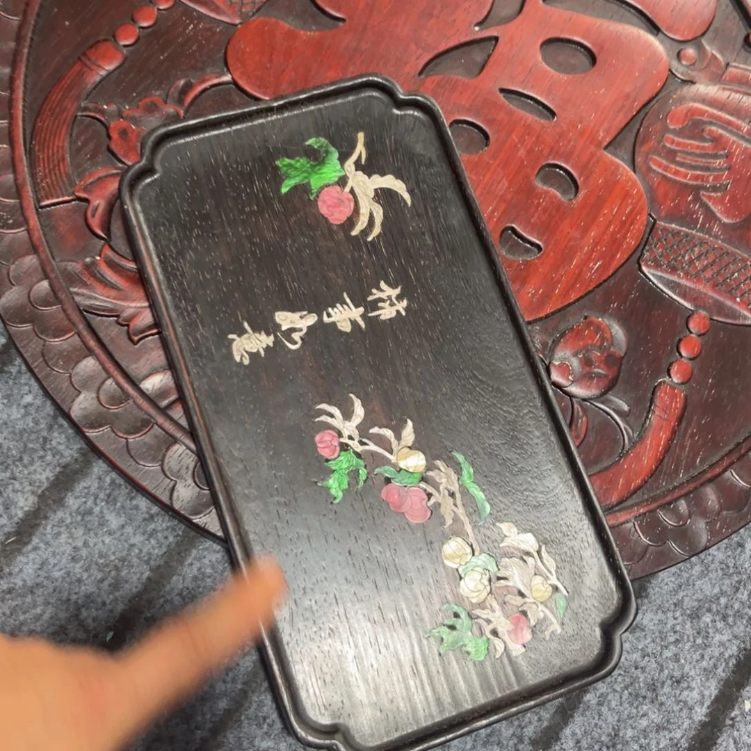 木非洲紫檀木雕牌匾挂匾