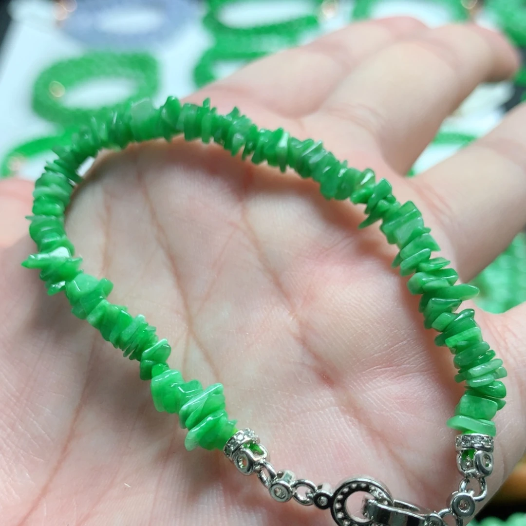 翡翠未镶嵌手链翡翠