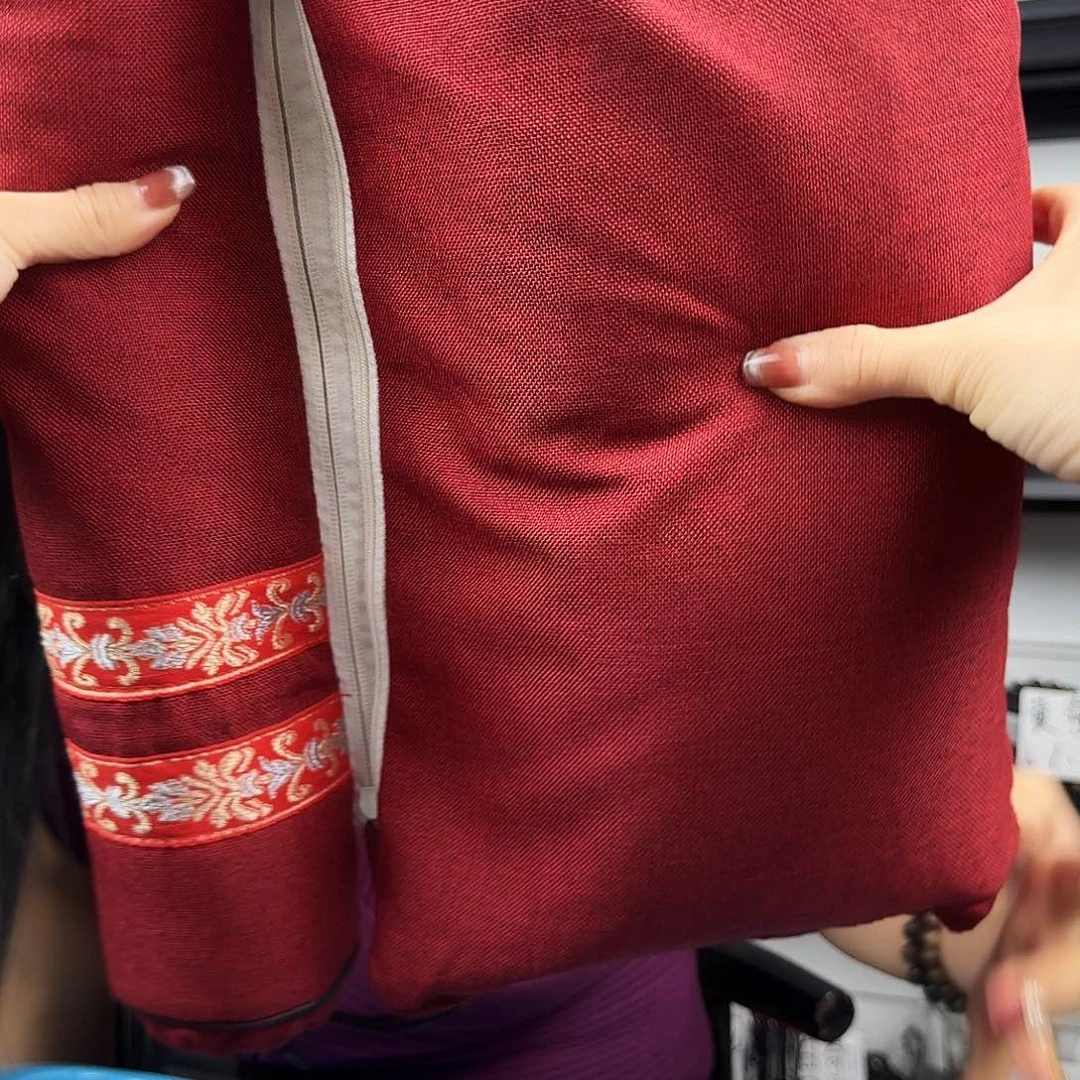 沉香香囊沉香红色枕头