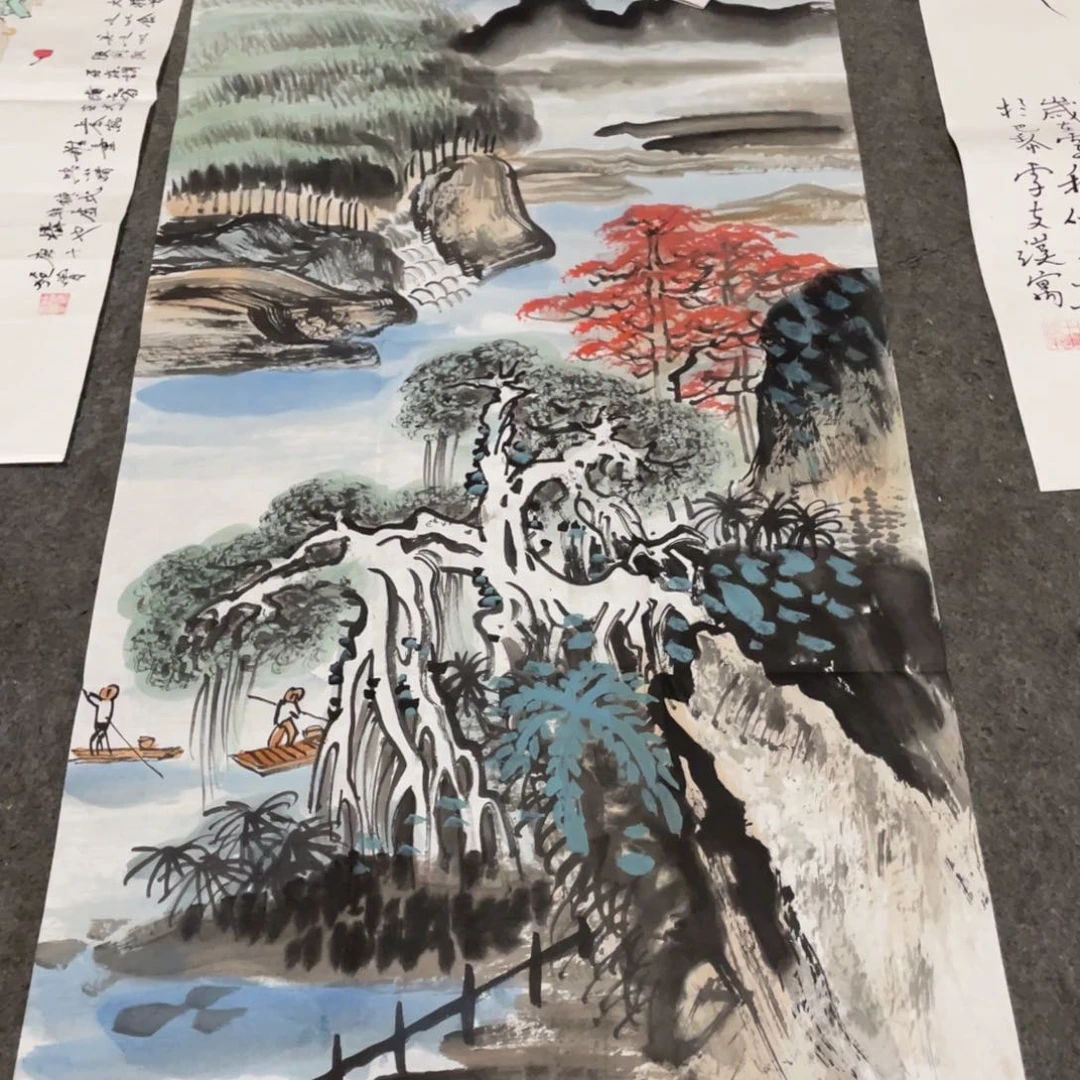 年画画创作等活动中的