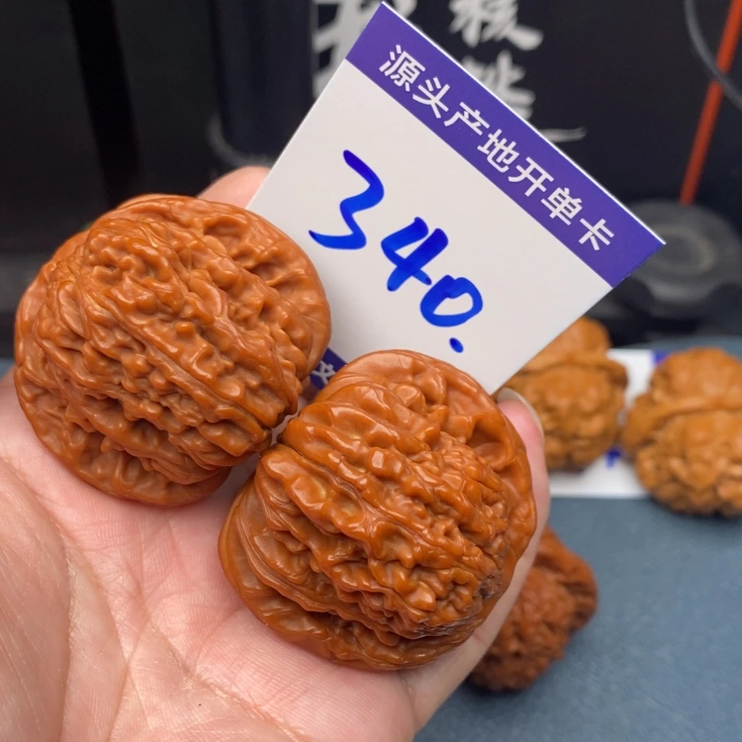 把件文玩核桃四座楼44