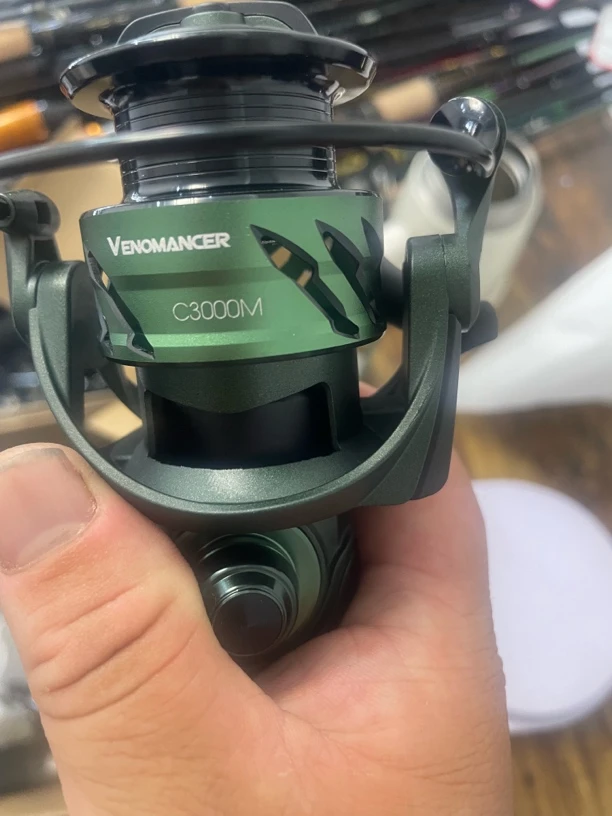 银色金属海钓轮纺车轮渔线轮水滴轮远投轮渔具