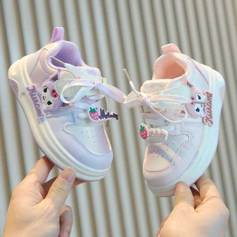 女童运动鞋2025春秋新款儿童休闲板鞋轻便小女孩卡通鞋软底宝宝鞋