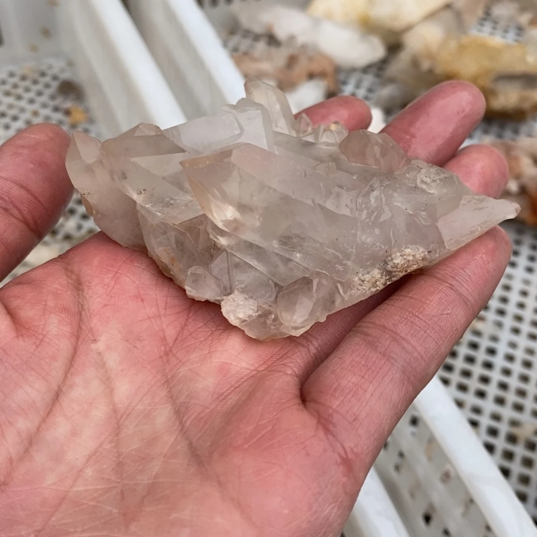 水晶水晶原石摆件未镶嵌